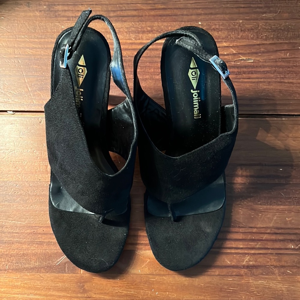 Black heels